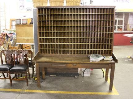 Large Mailing Cabinet at Shipshewana Auction September 28, 2016