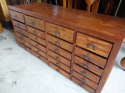 Shipshewana Antique & Miscellaneous Auction Cabinet
