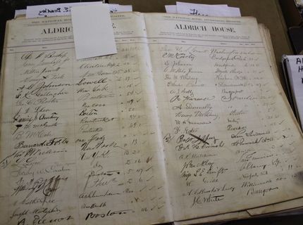Hotel Registry signed by Ulysses Grant at Shipshewana Indiana Auction