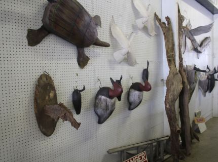 Shipshewana Auction-Antique-Wooden Animals