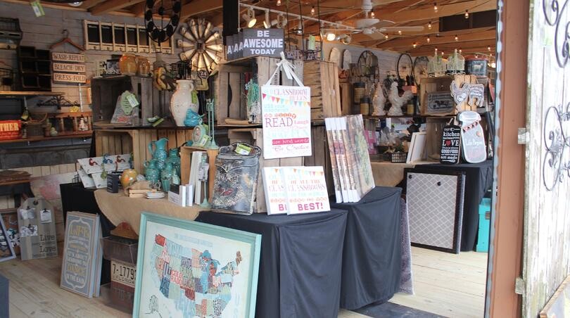 Craft Show Display Stand, Table Top Shelf, Farmers Market Display