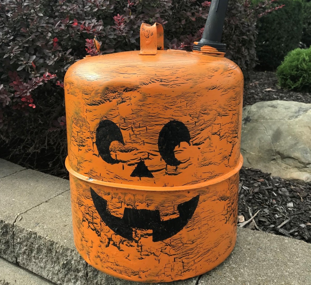 How to Make a Gas Can Jack-o-Lantern