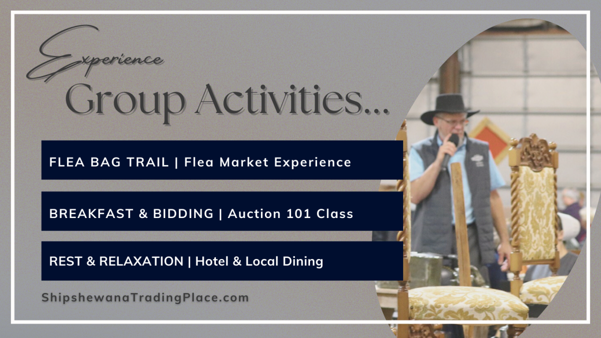 Exclusive Group Experiences at Shipshewana Trading Place Flea Market & Auction
